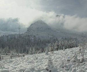 Zima w Tatrach i Karkonoszach