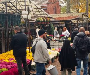 Przygotowania do 1 listopada na Cmentarzu Centralnym w Szczecinie