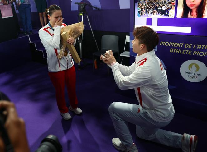 Oświadczyny na Igrzyskach Olimpijskich. Złota medalistka odpowiedziała "TAK". Zobacz nagranie! 