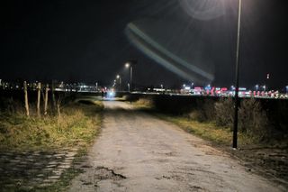 Skrót na Gronowo w końcu oświetlony. Na Antonińskiej stanęły lampy solarne