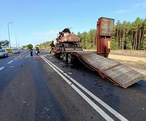 Tragiczny wypadek z udziałem dwóch ciężarówek. Jedna osoba nie żyje