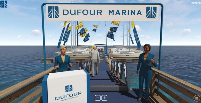 Wyjątkowa marina i wirtualny spacer po jachtach Dufour