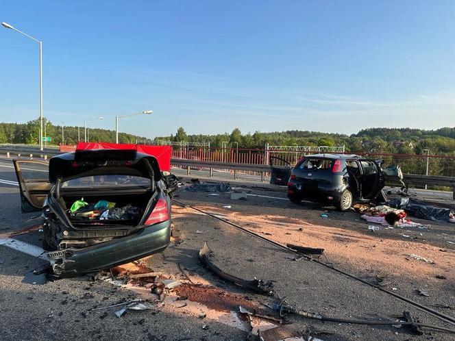 Wypadek w Boksyckiej w powiecie ostrowieckim