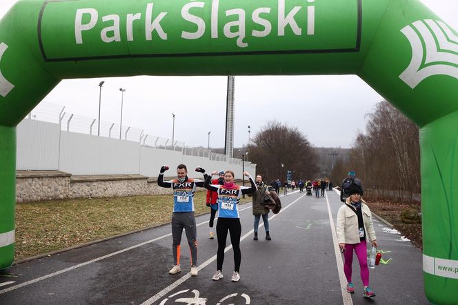 Bieg z Sercem WOŚP w Parku Śląskim. Po raz dziesiąty pobiegli w szczytnym celu