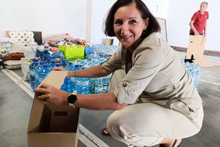 Zbiórka darów dla powodzian w Sopocie