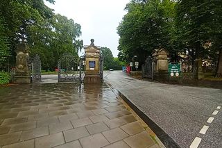 Ohlsdorfer Friedhof w Hamburgu