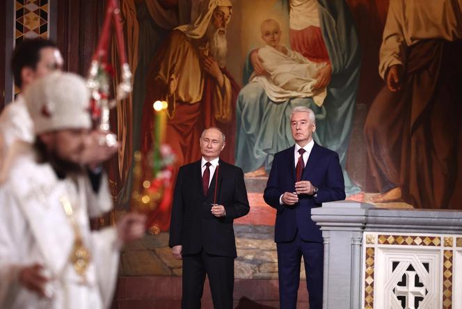 Putin pokazał się na mszy! Widok jego twarzy może zdziwić. Co się stało?