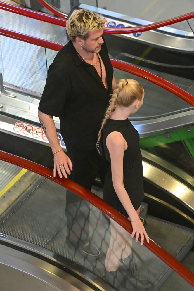 Wojciech Łozo Łozowski zabrał dziewczynę na premierę "Vinci2"