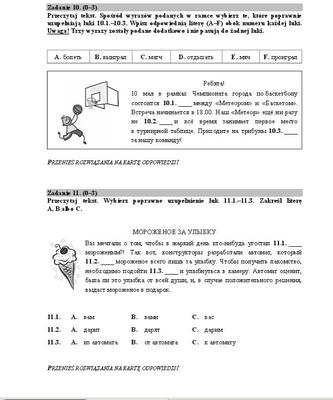 Egzamin Gimnazjalny 2015 Język Rosyjski