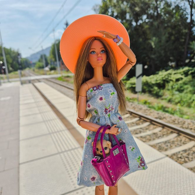 Śląsk oczami Barbie, czyli projekt mieszkanki Gliwic, która fotografuje lalki.