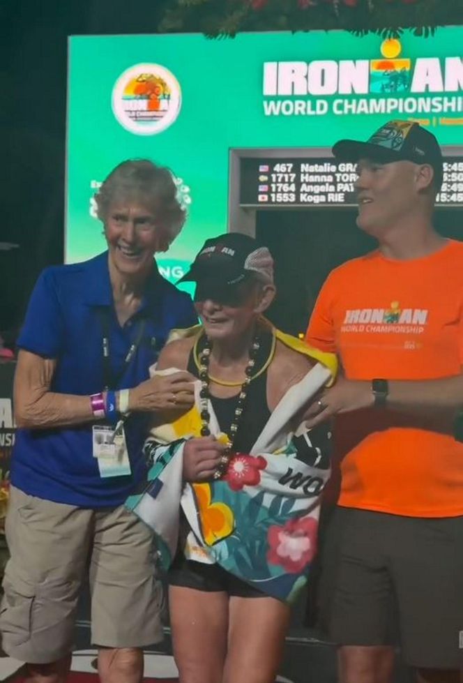Oto superbabcia! 80-latka ukończyła Ironmana na Hawajach