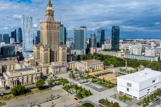 Taki jest Plac Centralny w Warszawie. Projekt A-A Collective to asymetryczna mapa zburzonego miasta