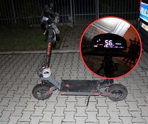 Rajd na hulajnodze. 17-latek uciekał przed policją