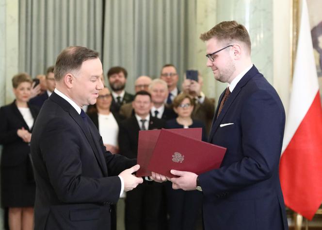 Minister Michał Woś