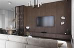 Mieszkanie w stylu modern glam