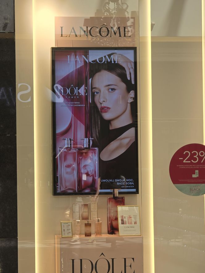 Iga Świątek, kampania reklamowa Lancome