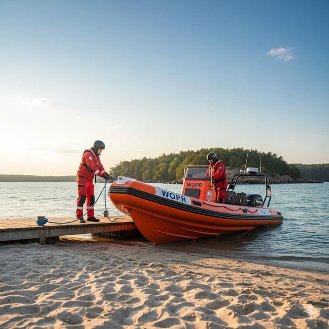 Nowa łódź dla WOPR w Boszkowie