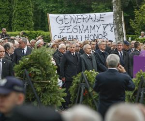 Pogrzeb gen. Wojciecha Jaruzelskiego w Warszawie. Były protesty