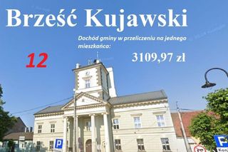 Tu na 1 mieszkańca przypada ponad od prawie 3 tys. do ponad 4,5 tys. zł