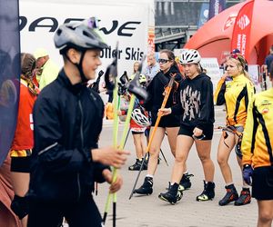 W pierwszym dniu zawodów o Puchar Polski w biegach na nartorolkach Marwe Cup zawodnicy wzięli udział w sprincie techniką dowolną
