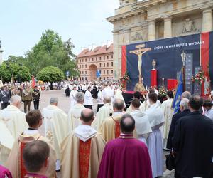 Centralna procesja Bożego Ciała 2024 w Warszawie