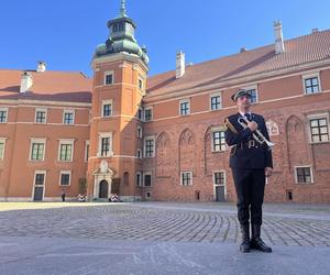 Hejnalista Straży Miejskiej w Warszawie