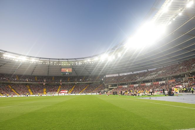 Ronaldinho na Stadionie Śląskim w meczu gwiazd Polska - Brazylia