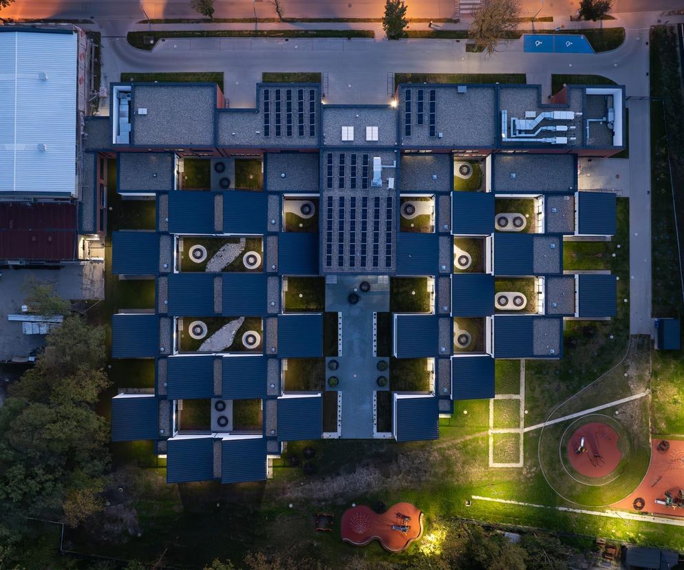 Szkoła na szachownicy w finale Oscarów architektury. Jej forma to zabezpieczenie przed ruchami gruntu