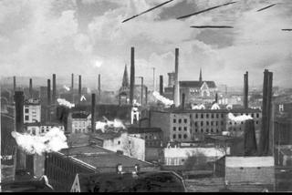 Łódź. Panorama miasta /1939