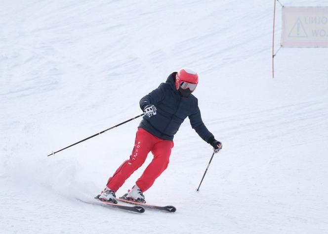 Andrzej na nartach