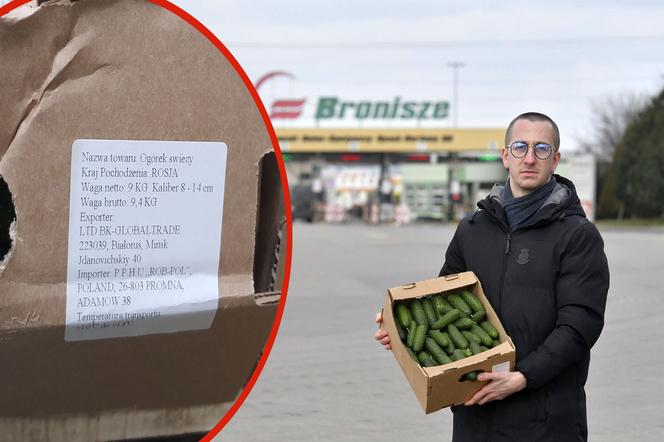  Rosyjskie ogórki na polskich bazarach!