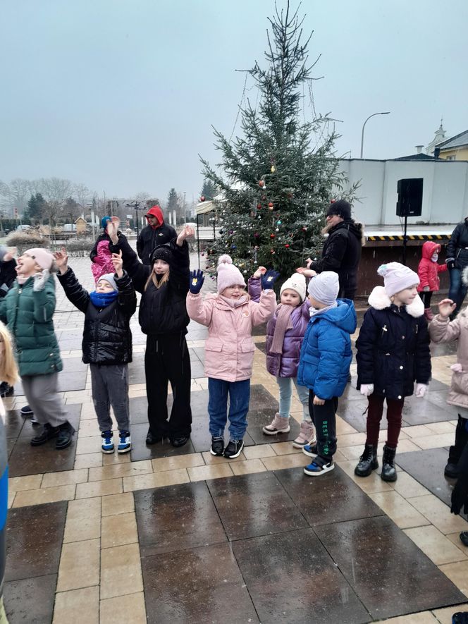 Na rynku w Mordach stanęła choinka