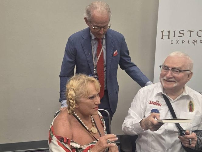 Lech Wałęsa w USA
