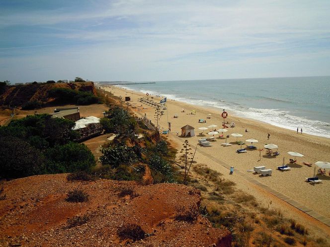 5. miejsce - Praia da Falésia w Algarve w Portugalii