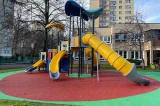Nowy plac Zabaw na Mokotowie.