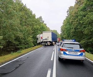 Renault zderzyło się z ciężarówką! Kierowca nie miał szans