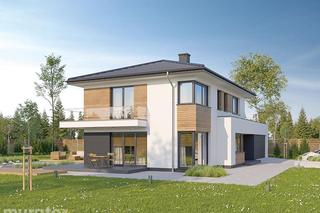 Projekt domu Wzorcowy - wariant I od Muratora - wizualizacje, plany, rysunki