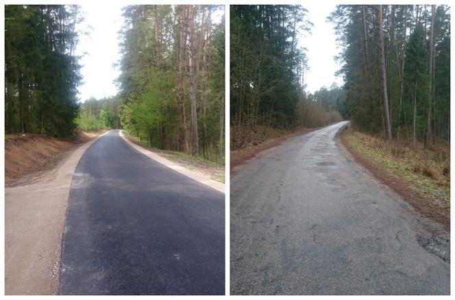 Bezpieczniej i wygodniej na powiatówce w gminie Barczewo