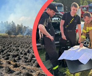 Duży pożar na pograniczu polsko-słowackim