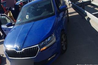 Niemiecka policja ścigała skodę na polskiej autostradzie