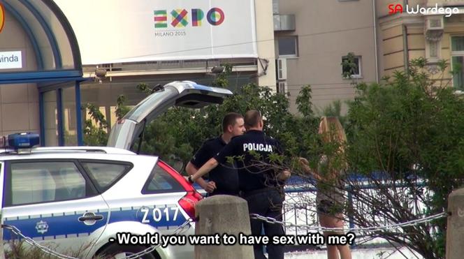 Wardęga - seks z policjantem