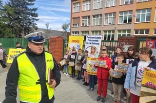 Happening Kierowco! nie polujemy na zebrach!