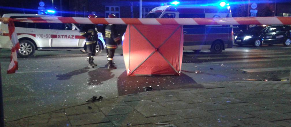 Kraków: Śmiertelny wypadek przy ul. Pilotów [ZDJĘCIA]