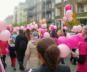 Marsz Różowej Wstążki w Szczecinie