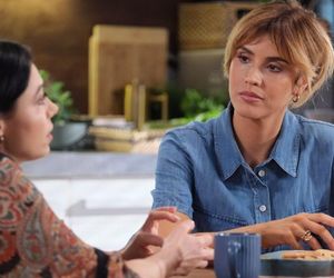 M jak miłość odc. 1850. Kama (Michalina Sosna), Iza (Adriana Kalska)