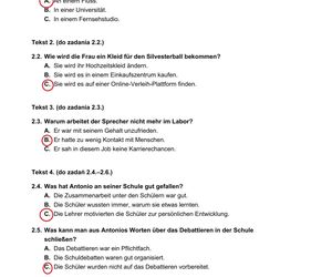 Matura 2025 niemiecki: ODPOWIEDZI do wszystkich zadań, gotowe rozwiązania matury z niemieckiego - Formuła 2023 [7.05.2025]