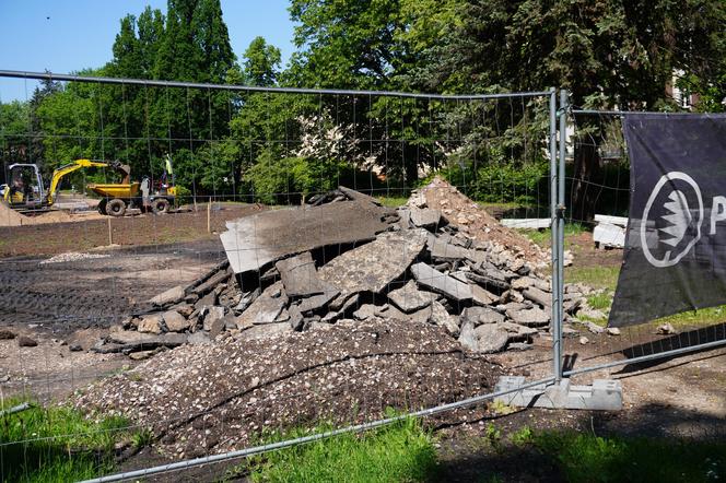 Rewitalizacja Parku Planty. Tak wyglądają majowe prace w centrum Białegostoku