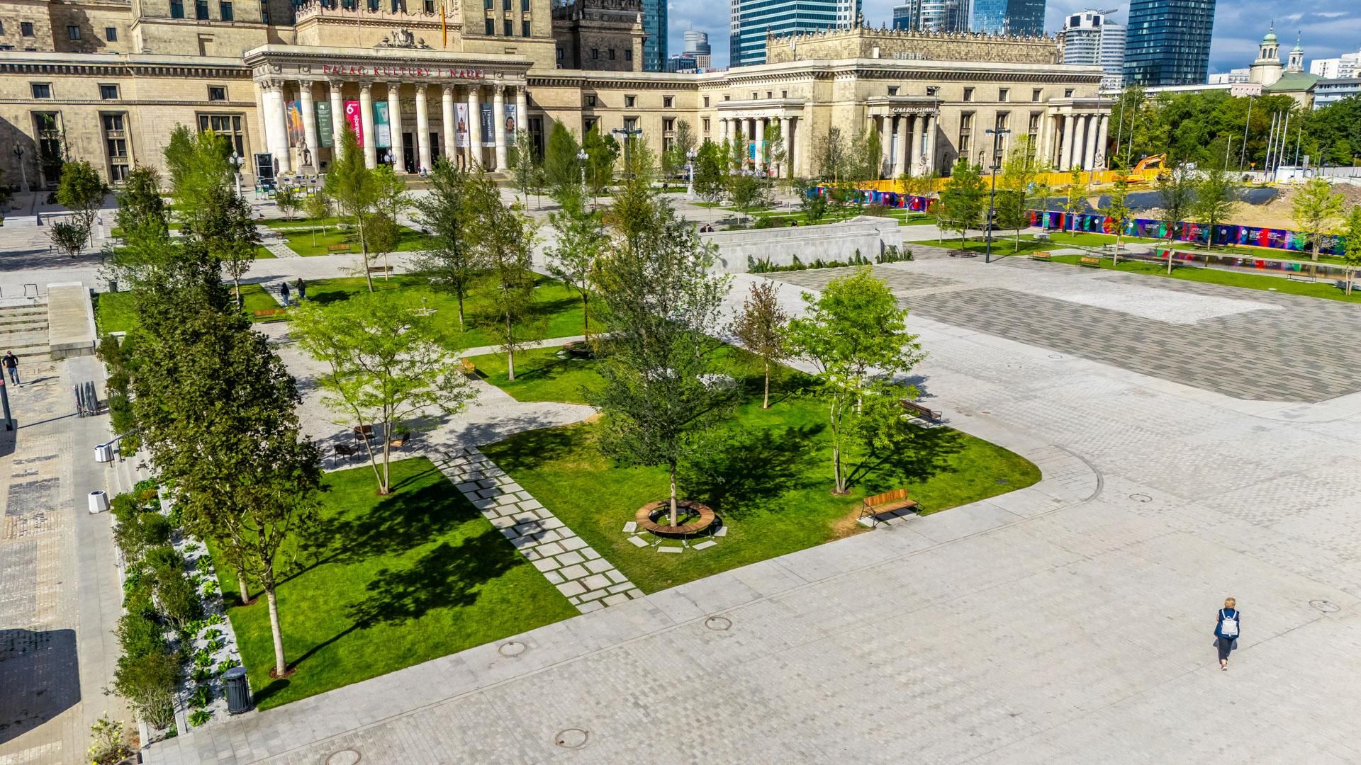 Plac Centralny Warszawa, sierpień 2025