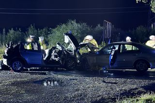 Tragedia na drodze. Jedna osoba nie żyje, pięć rannych. W akcji śmigłowiec LPR