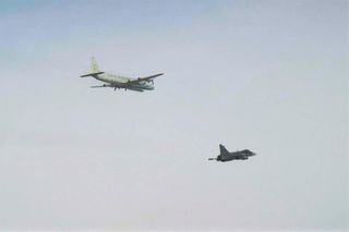 Myśliwce Gripen startujące z Polski przechwyciły rosyjski samolot. To była pierwsza taka misja